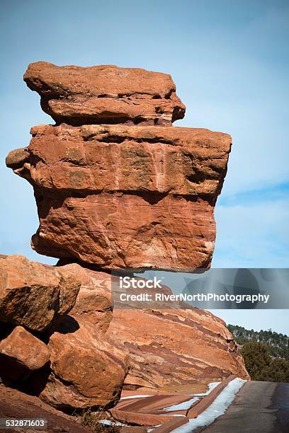 Garden Of The Gods Colorado Springs Stock Photo - Download Image Now - 2015, Balanced Rock, Beauty In Nature