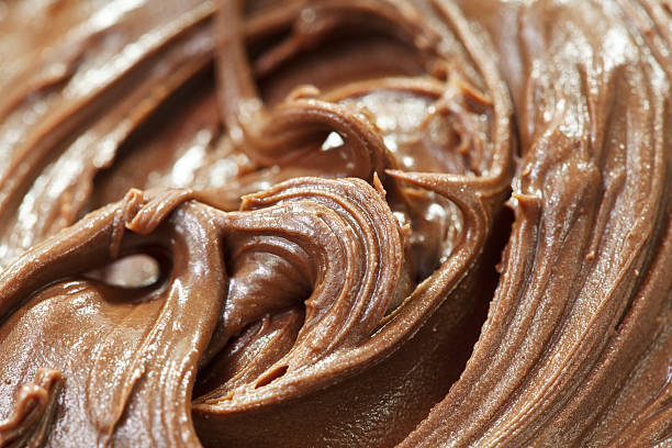 Nutella hazelnut spread stock photo