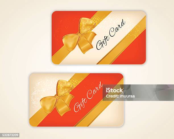 Gift Card Stock Illustration - Download Image Now - 2015, Abstract, Banner - Sign