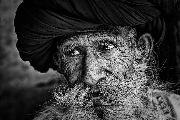 istock Portrait of Elderly man, Rajasthan. 532874013