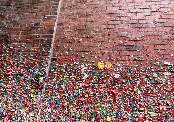 istock Seattle Washington - Famous Gum Wall in Post Alley 532879746