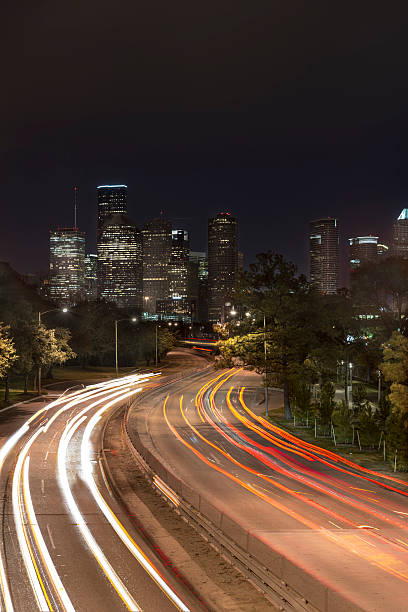 istock Houston skyline and Memorial Drive 532880594