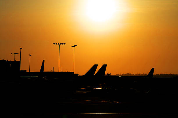 istock LA Airport at sunset 532913871