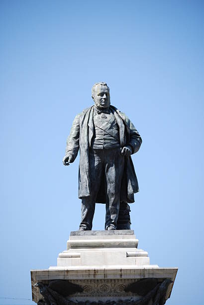 istock Monument to Camillo Benso di Cavour in Piazza Cavour, Rome 532914845