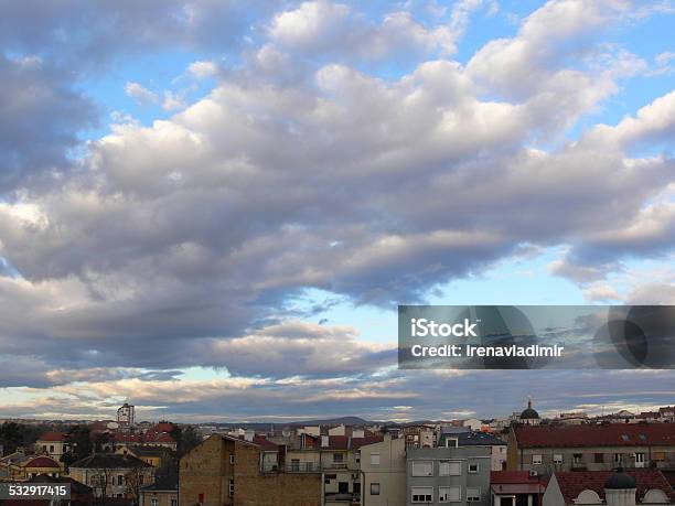 Skyscape Cityscape Stock Photo - Download Image Now - 2015, Blue, Church