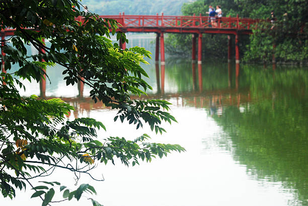 istock Huc Bridge in Hanoi, Vietnam 532919863