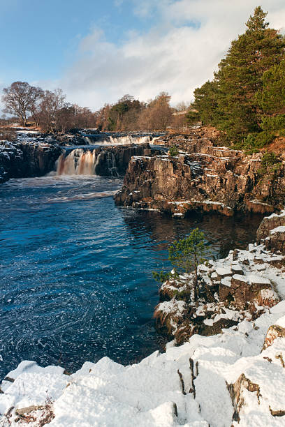 저접촉력, bowlees, 상부 티스데일, 카운티 더럼, 영국 - teesdale 뉴스 사진 이미지