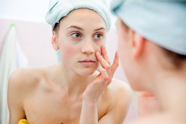 istock Young woman in bathroom 532934691