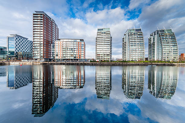 istock Modern Architecture Manchester Quays United Kingdom 532935051
