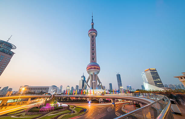 istock Shanghai Lujiazui night scene 532936323