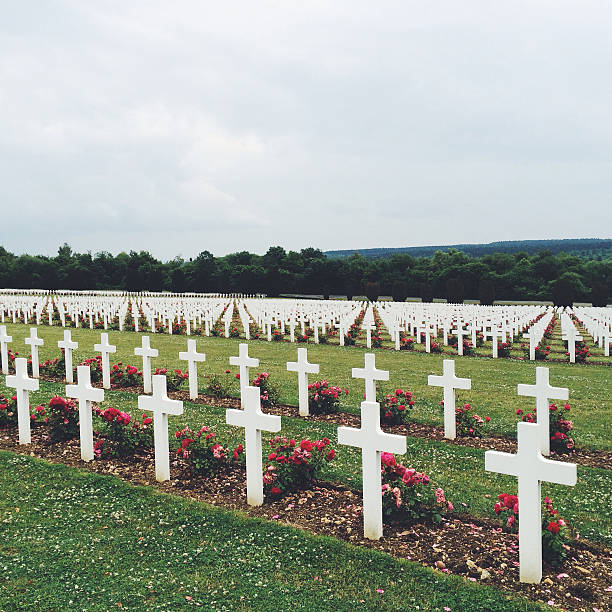 istock Ossuary cemetery in Verdun, France 532940635