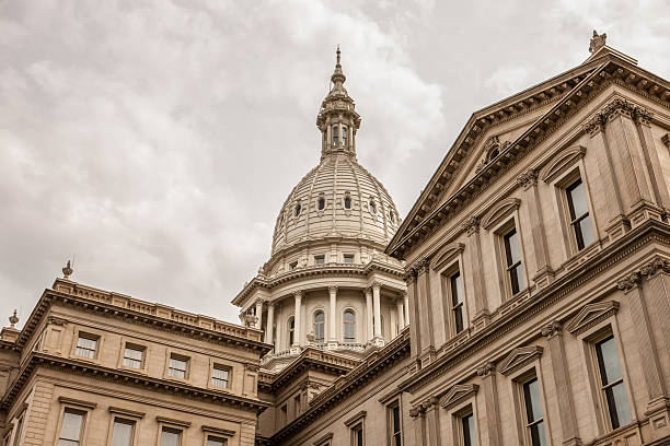 istock Michigan State capitol building in Lansing, MI 532948736