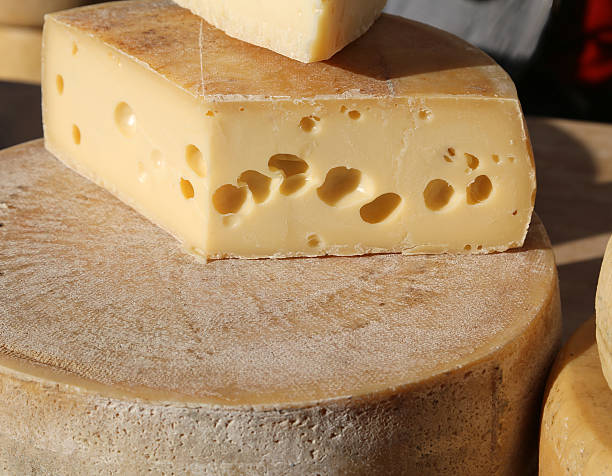 istock mature cheese with holes for sale 532948996