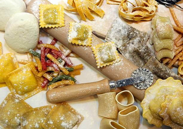 istock homemade pasta in Italy with eggs 532949946