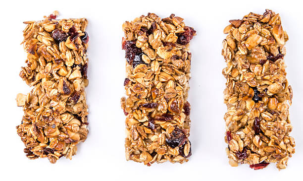 istock Homemade Granola Bars with Peanuts and Cranberries (selective fo 532950796