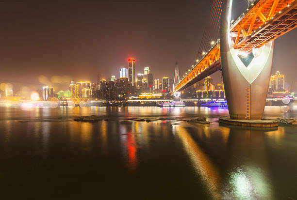 istock Cityscape of Chongqing at night 532951716