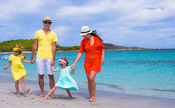 istock Happy family during summer beach vacation 532953427