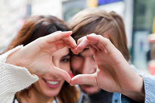 istock Heart shape from couple hands, Istanbul 532953479