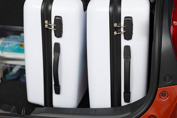 istock baggage in car trunk for traveling concept 532954554
