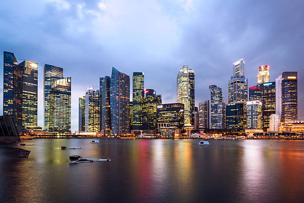 istock Singapore City Skyline at Sunset 532954871