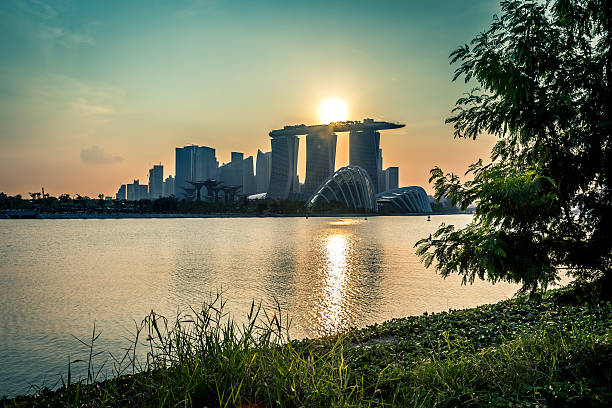 istock Singapore City Skyline at Sunset 532954891