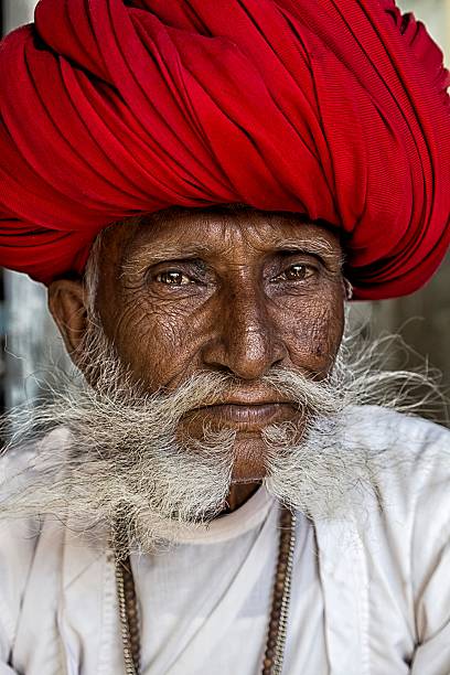istock Portrait of Elderly man, Rajasthan. 532955045