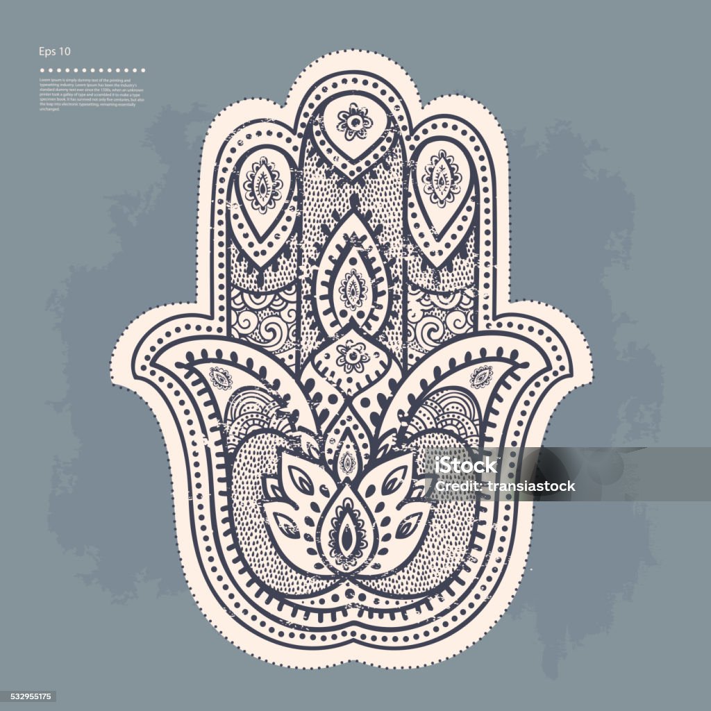 Set of ornamental Indian symbols Set of ornamental Indian elements and symbols  2015 stock vector