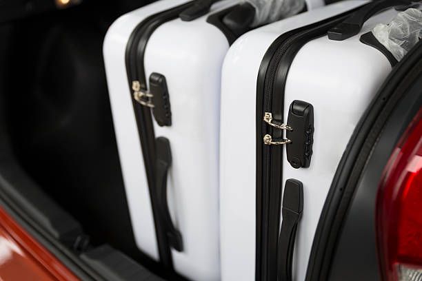 istock baggage in car trunk for traveling concept 532957152