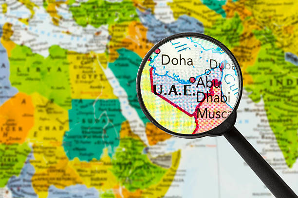 istock Map of United Arab Emirates 532957222