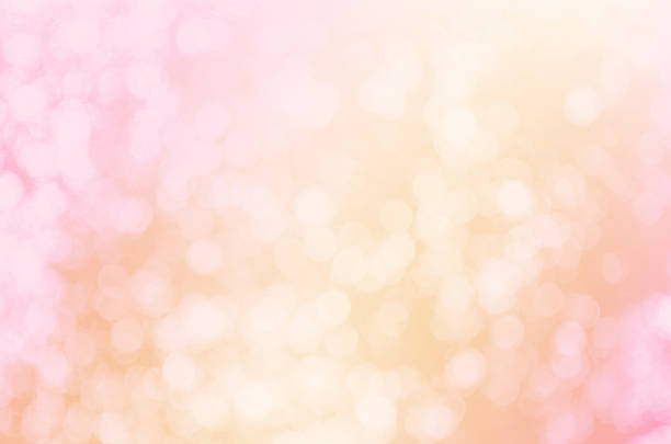 istock Defocused gold Bokeh light Vintage background. 532958233