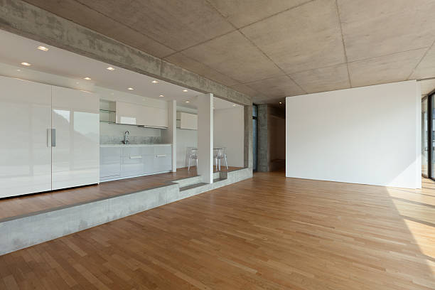istock modern kitchen of concrete apartment 532964818