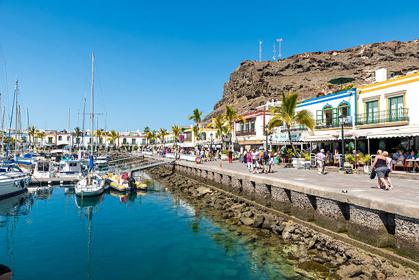 istock Puerto Mogan on island Gran Canaria - Spain 532966588