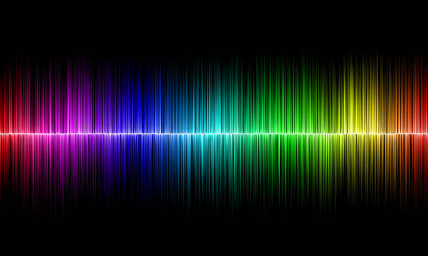 istock Graphics of music equalizer on black background 532968150