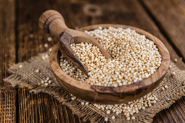 istock Portion of puffed Quinoa (selective focus) 532970690