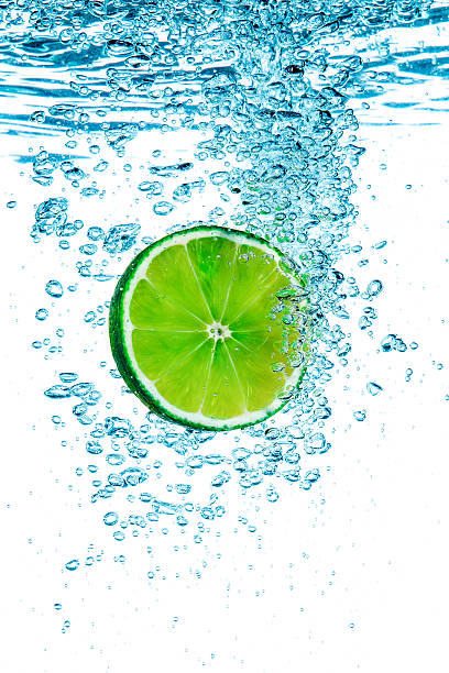 istock Green lime in the Water. 532971670