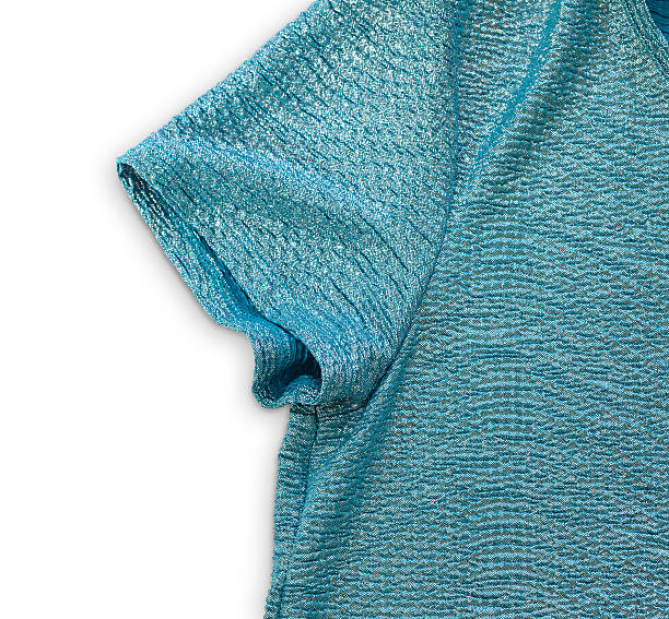 istock Blue Glitter T-Shirt With Clipping Path 532973170