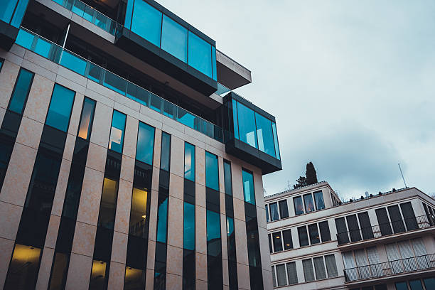istock Storm Clouds Above Modern Office and Apartments 532974662