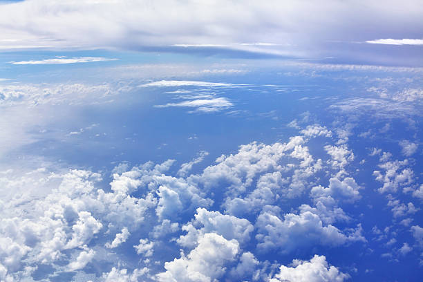 英国の雲#2 - cloud cloudscape above pattern ストックフォトと画像