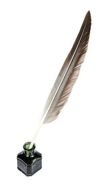 istock Feather pen in the inkwell 532977900
