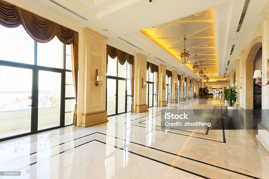 modern hotel interior and corridor 2015 Stock Photo