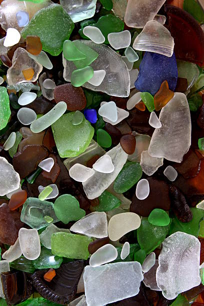 istock Multicolored Sea Glass Bird's Eye 532981487