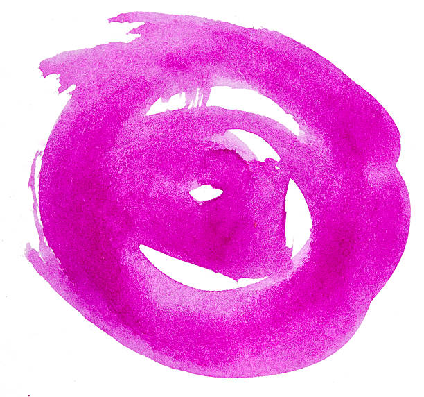 ペンキ - purple watercolor painting watercolour paints abstract ストックフォトと画像