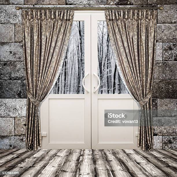 Curtains Stock Photo - Download Image Now - 2015, Abstract, Accessibility