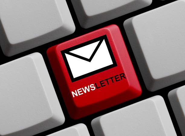 istock Computer Keyboard showing Newsletter 532984935