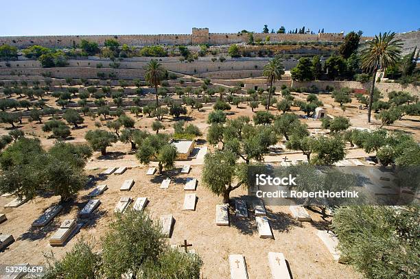 Kidron Valley In Jerusalem Stock Photo - Download Image Now - 2015, Bible, Capital Cities