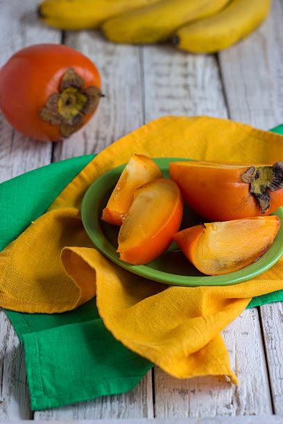 istock Ripe sweet persimmons 532986673