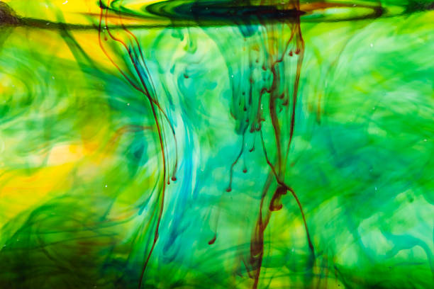 istock Rainbow of Acrylic Ink in Water. Color Explosion 532987487