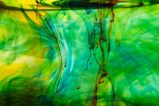istock Rainbow of Acrylic Ink in Water. Color Explosion 532987489