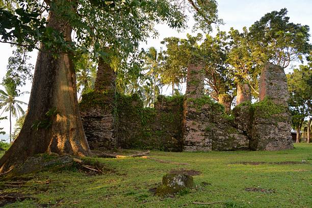 istock Catarman's old convent ruins, Camiguin Philippines 533003509