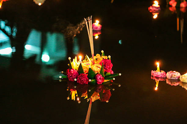 istock loy krathong festival, thailand 533009775